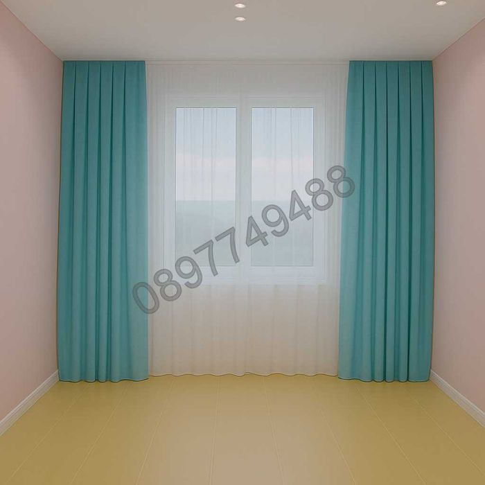 Комплект завеси + перде