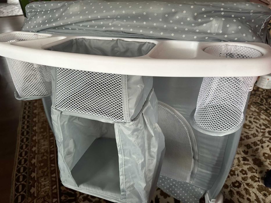 Бебешка кошара Lorelli Sleep`N`Dream Plus 2 нива Grey Bear