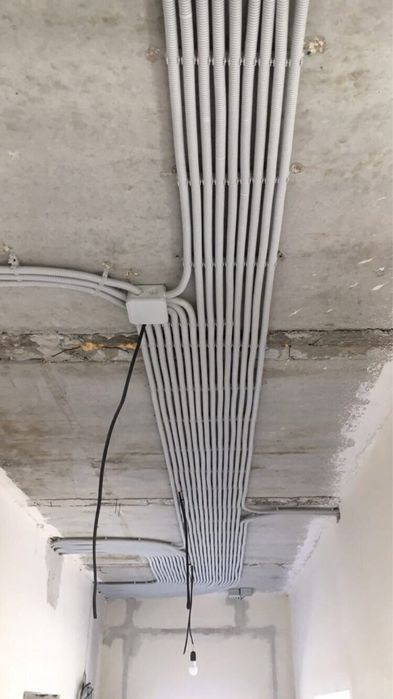 Электрик монтаж жұмыстары