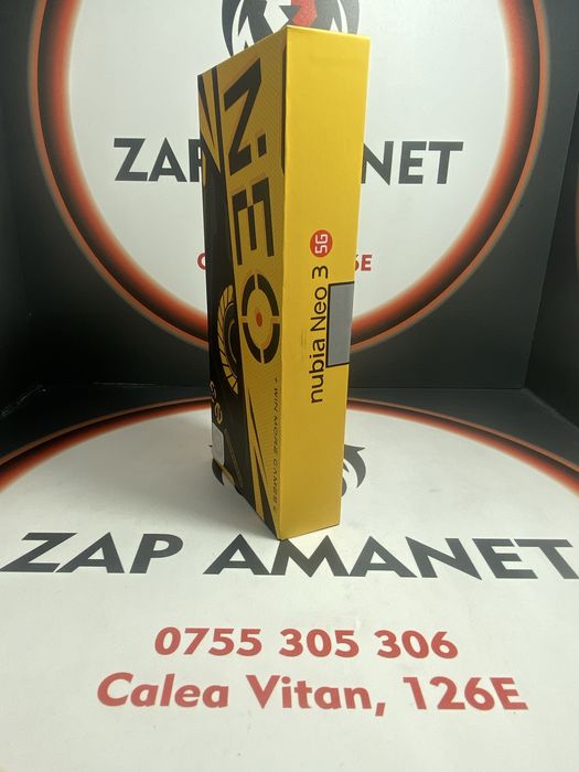 ZAP AMANET VITAN - ZTE nubia Neo 3 5G - 256GB - 8GB RAM -Gold -SIGILAT