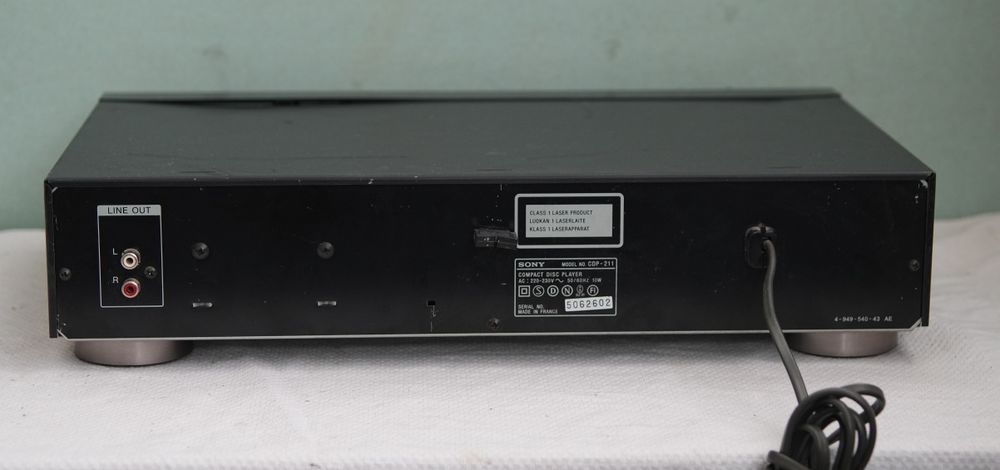 CD-Player Sony CDP-211