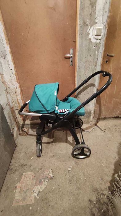 Детска количка 3 в 1 HAUCK / ХАУК много запазена