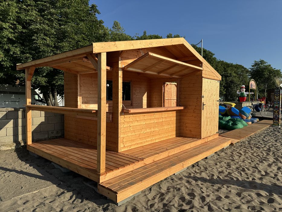 Търговски павилион, Сглобяем павилион за пазар, бунгало за търговия,