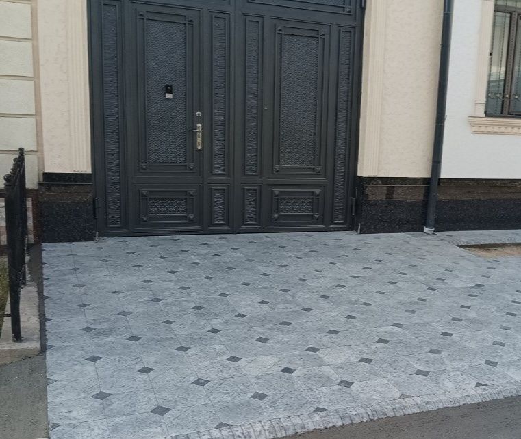 Брусчатка, Тротуарная плитка.