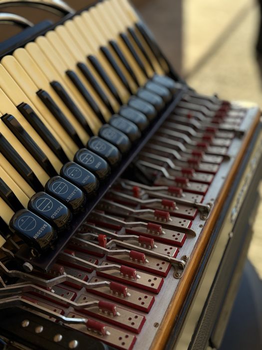 Acordeon italian  Settimio Soprani 120 bași