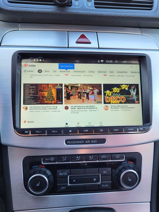 Navigatie Android 2GB Ram Volkswagen VW Golf 5 6 Passat B6 B7 CC