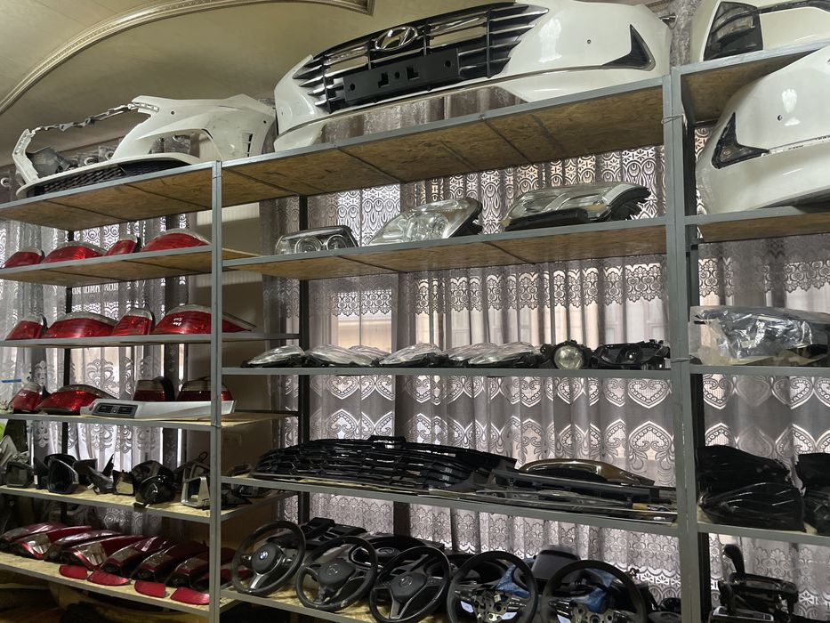 Hyundai Kia Byd va Mercedes Бампер экран фара туманка капот багач  бор