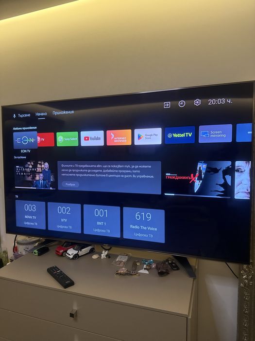 Sony KD-65XF9005-Smart, android tv