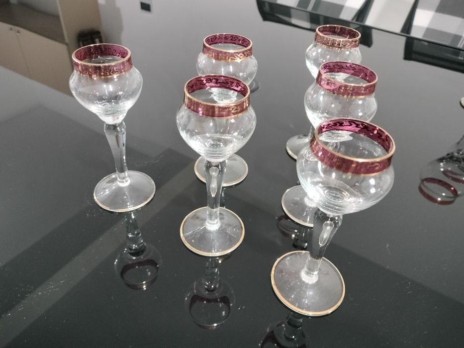 Pahare vechi set complet