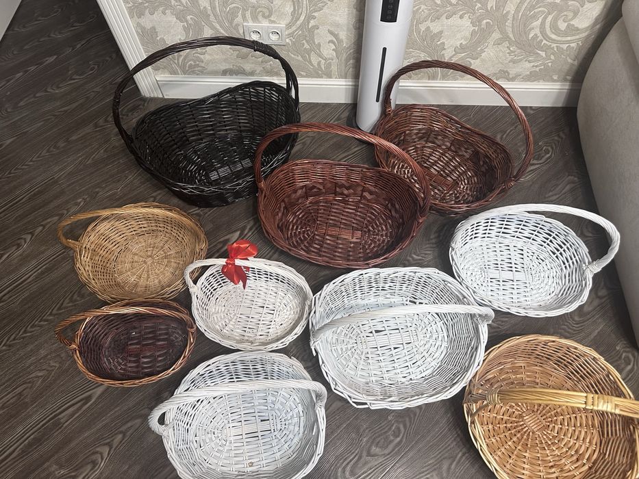 Плетёные корзины отличные