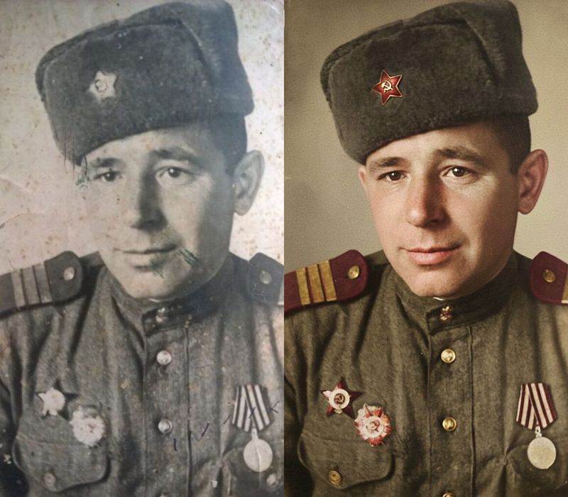 Реставрация старых фотографий