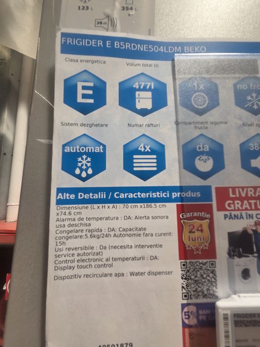 Frigider Nou BEKO