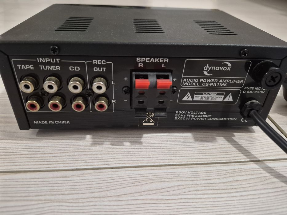 Amplificator stereo compact Dynavox CS-PA1MK – Stare excelentă / Hi-Fi