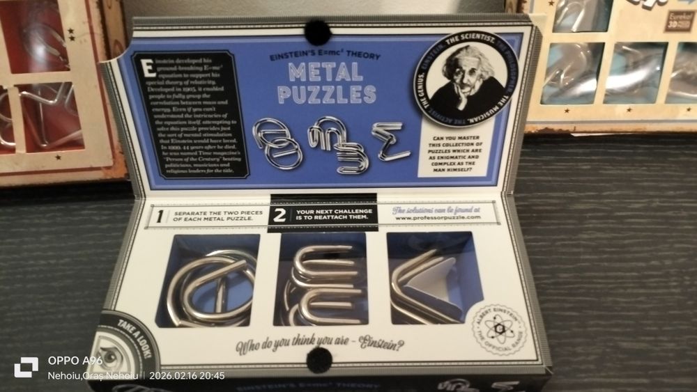 I sell metal puzzles