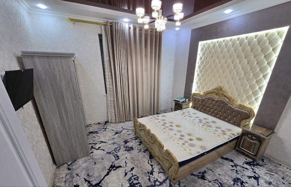 Сдается 3 х комнатная квартира на 3 этаже 5 мкр Аспгардон 350 $