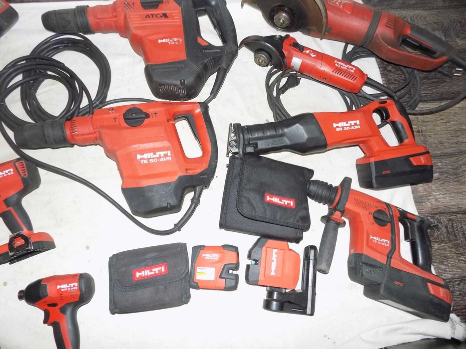 Scule Hilti functionale  TE 50/ TE 60,  SD 5000-22 , SID 4-22 , Laser PM 2-LG