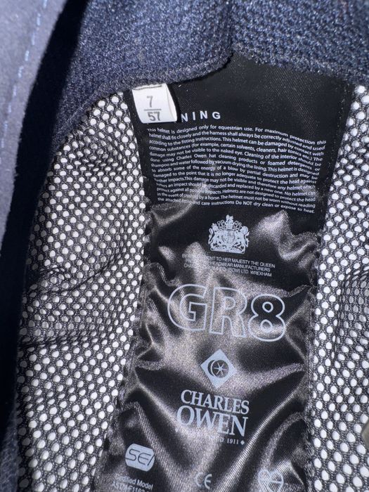 Toca echitatie Charles Owen GR8 7/57