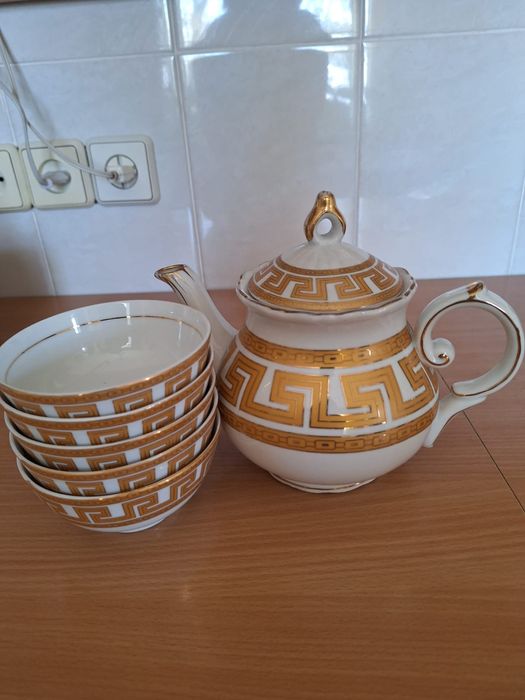 Чайный сервиз, 5 кесешек, цена 2000