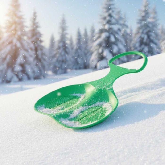 Преносима, пластмасова шейна с дръжка