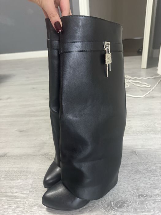 Cizme Givenchy piele eco