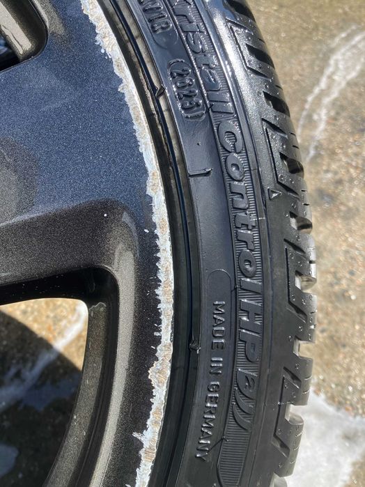 джанти 18 цола, 5по112 VW с нови зимни гуми