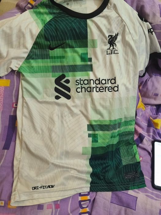 Set Tricou Pantaloni Liverpool 23/24 Away