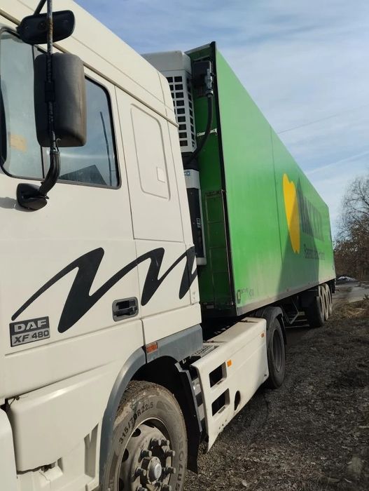 Фура с прицепом реф