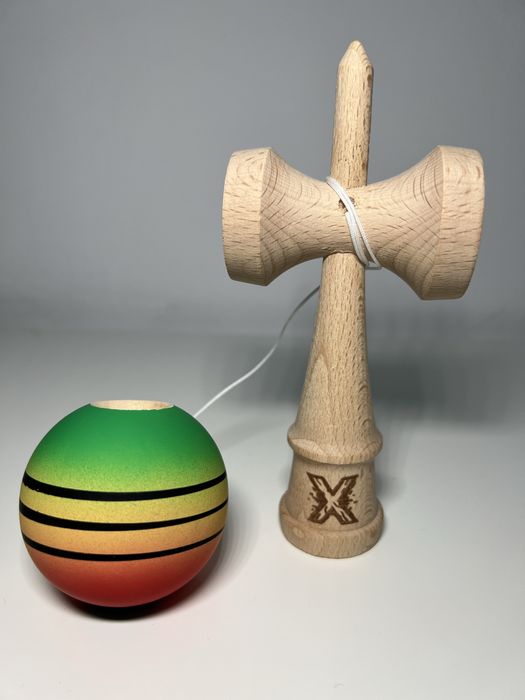 Kendama X - Bila Mată / Rubber Grip (NOUA)