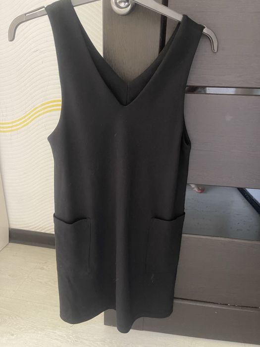 Сарафан школьный черный