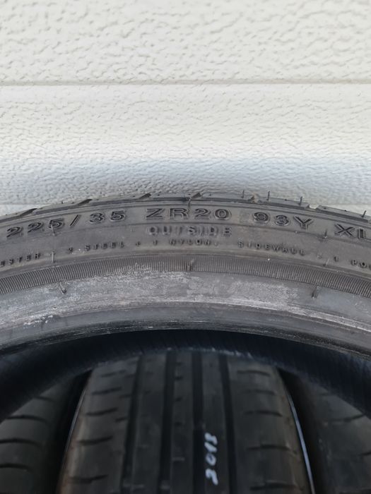 Летни гуми Спорт П. ACCEIERA PHI 255 30 R20 /225 35 R20 дот 2112