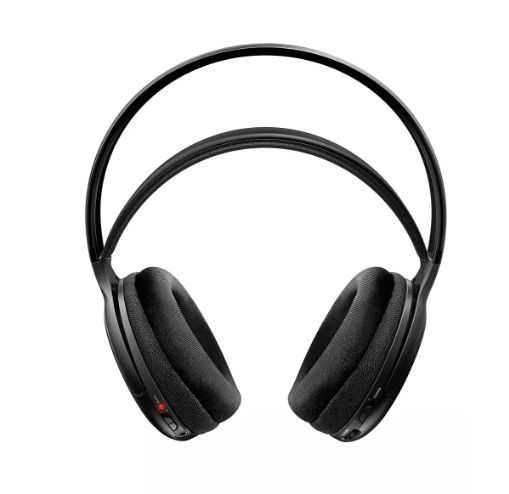 Безжични слушалки Philips Home Cinema SHC5200 HiFi, цвят: черно