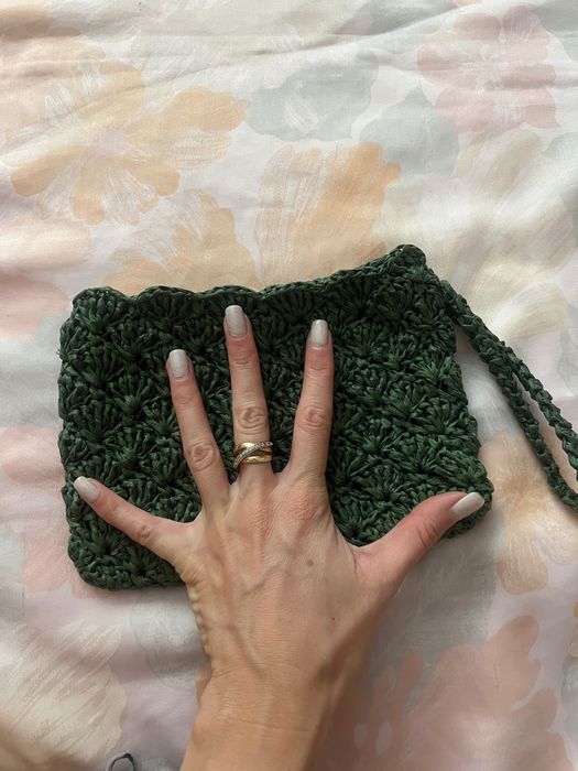 Raffia лятна чанта с една дръжка