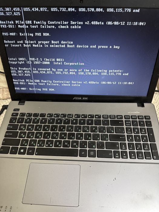 Ноутбук asus, продается