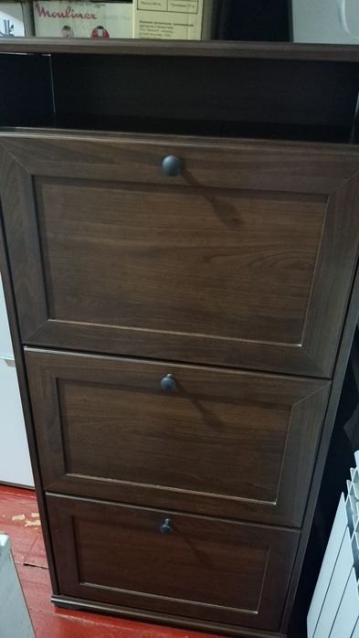 Обувница IKEA 61×30×130см