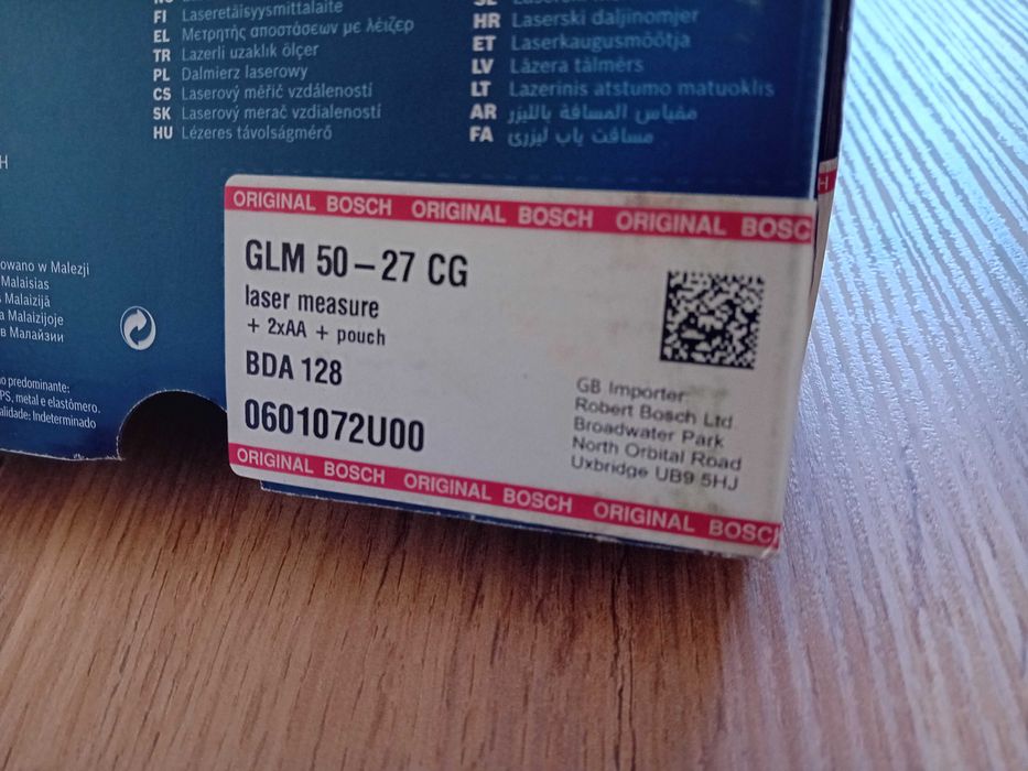 Лазерна рулетка Bosch Professional GLM 50-27 CG