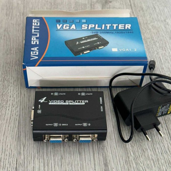VGA сплиттер на 4 порта