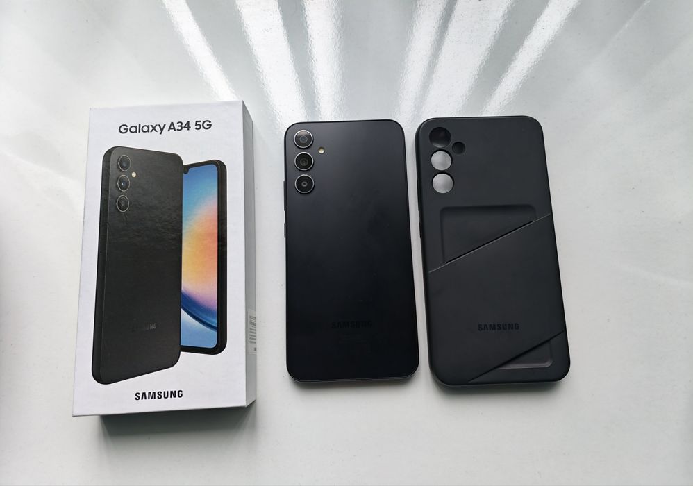 Samsung A34 5G - 6/128GB + подарък