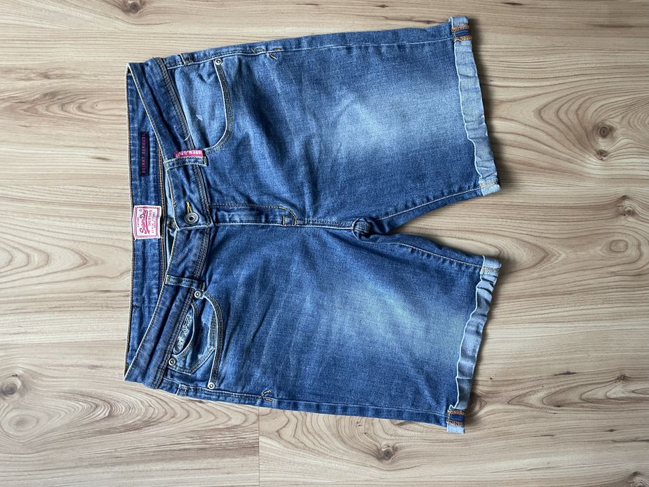 SUPERDRY skinny Bermuda/дамски къси дънки W32