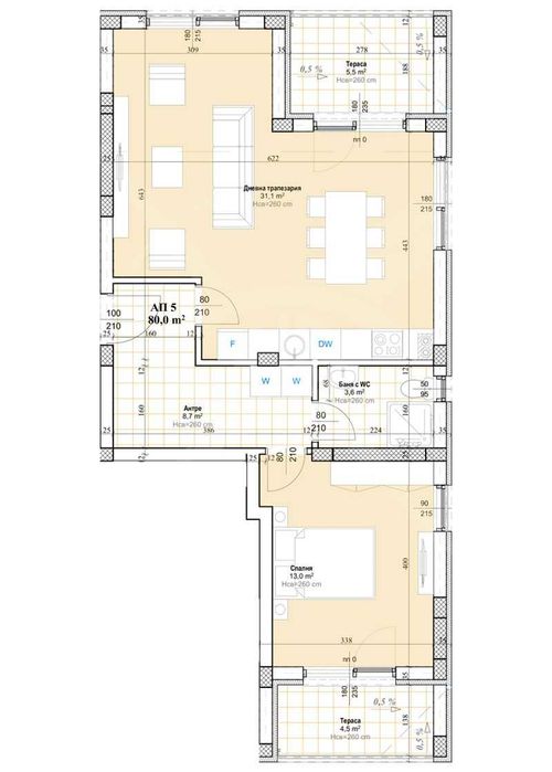 Продава се Двустаен апартамент в с. Марково, Област Пловдив - 91 кв.м за 1136 €/кв.м - Снимка #11