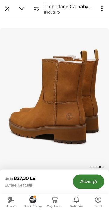 Ghete DAMA originale NOI marca TIMBERLAND