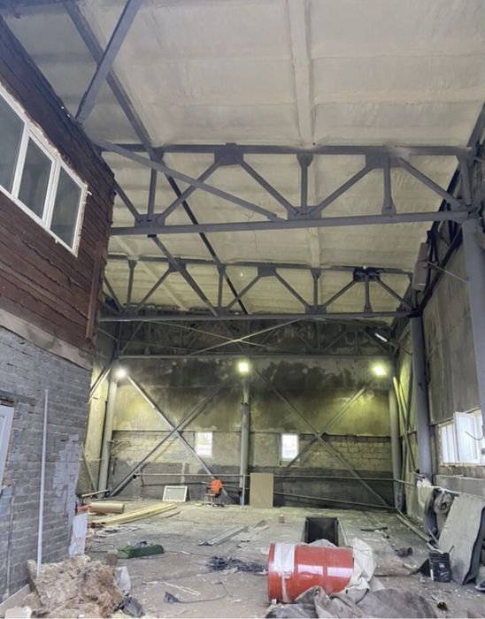 Утепление (ППУ) пенополиуретаном