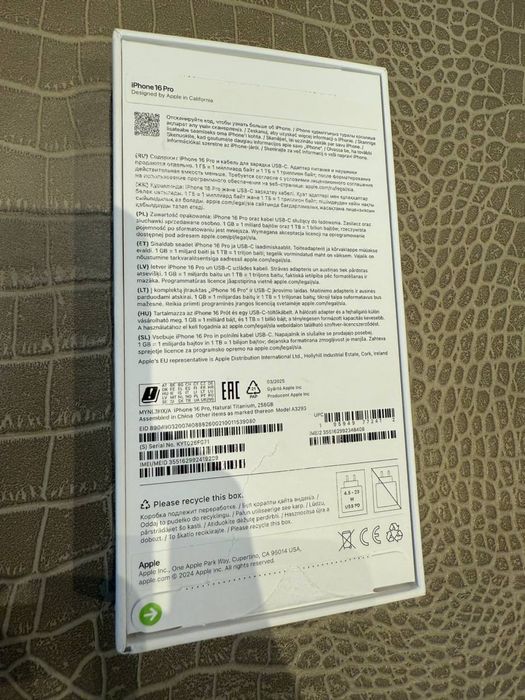 Iphone 16pro 256GB