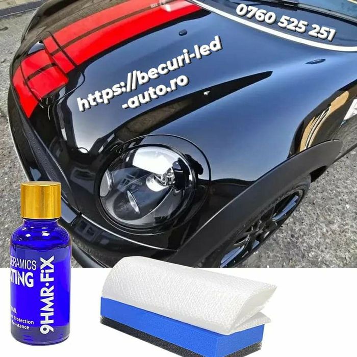 Kit Protecție Profesional Ceramică Auto Mr. Fix, 9H, 30ml