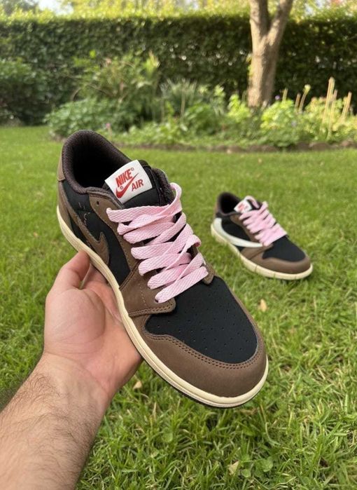 Adidasi Jordan 1 Low x Travis Scott - PREMIUM - Full Box