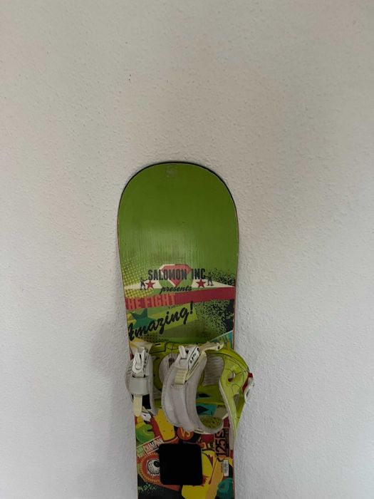Placa snowboard Salomon Junior 125cm  +legaturi Head