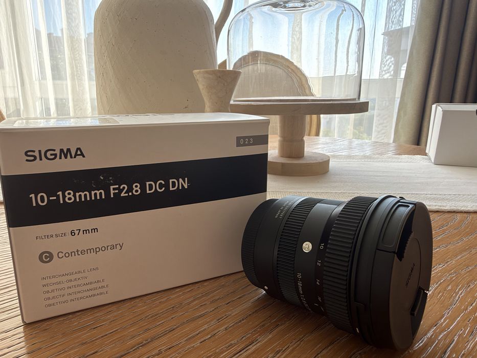 обектив Sigma 10-18mm f/2.8 DC DN Contemporary - Fujifilm
