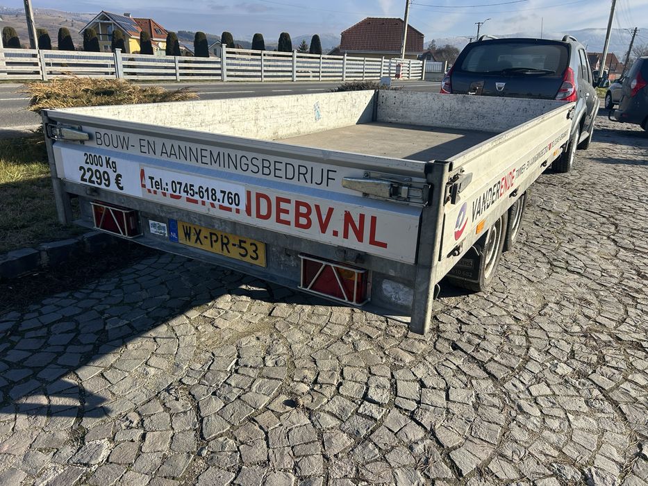 Remorca olandeza Hapert de 2 t