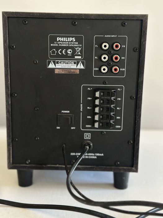 Тонколони и буфер Philips