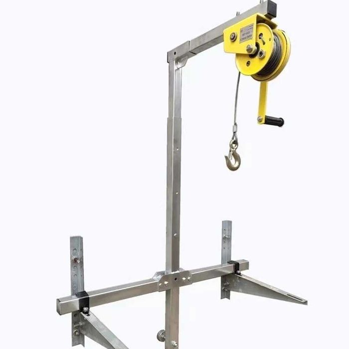 Лебедка Кран Вишка за Вдигане на Климатици 20 метра височина