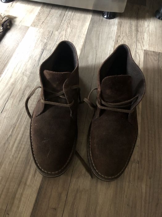 Ghete Barbati Piele Naturala .